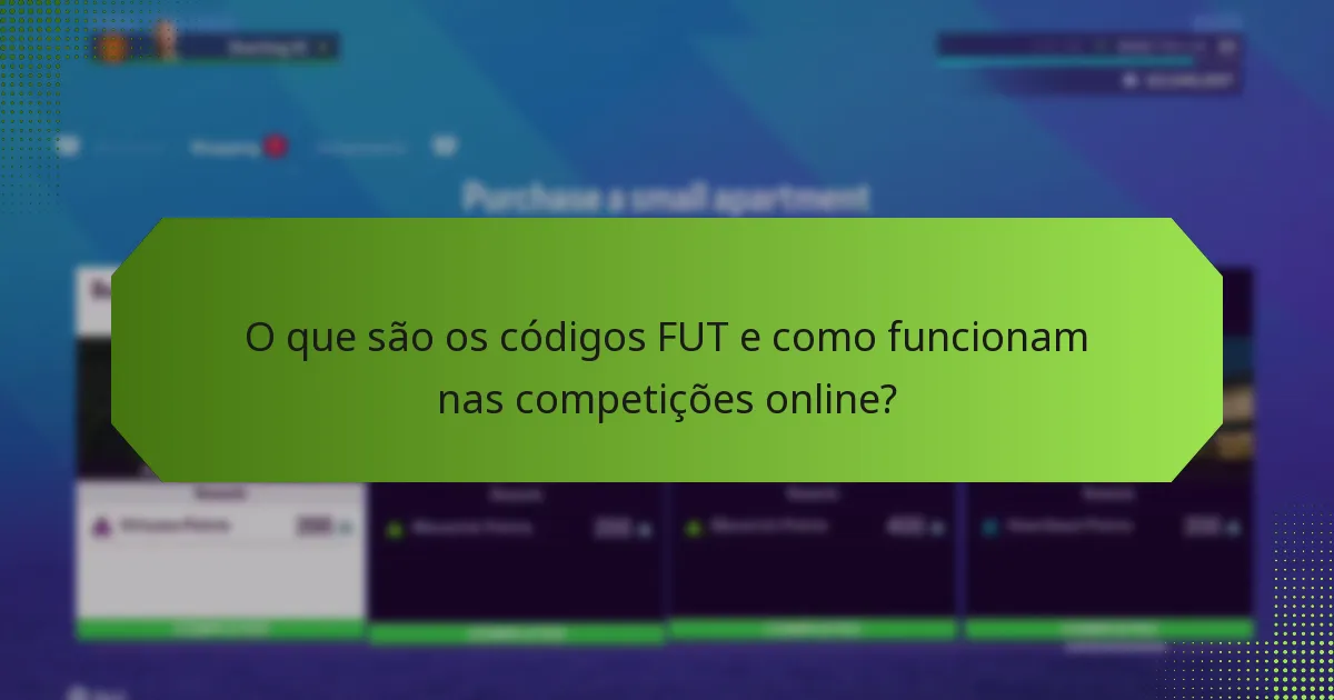 Que recompensas posso esperar das competições de códigos FUT?