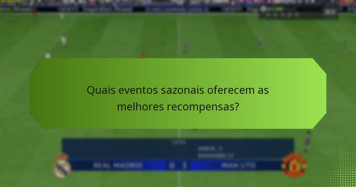 Como resgatar códigos FUT para eventos sazonais?