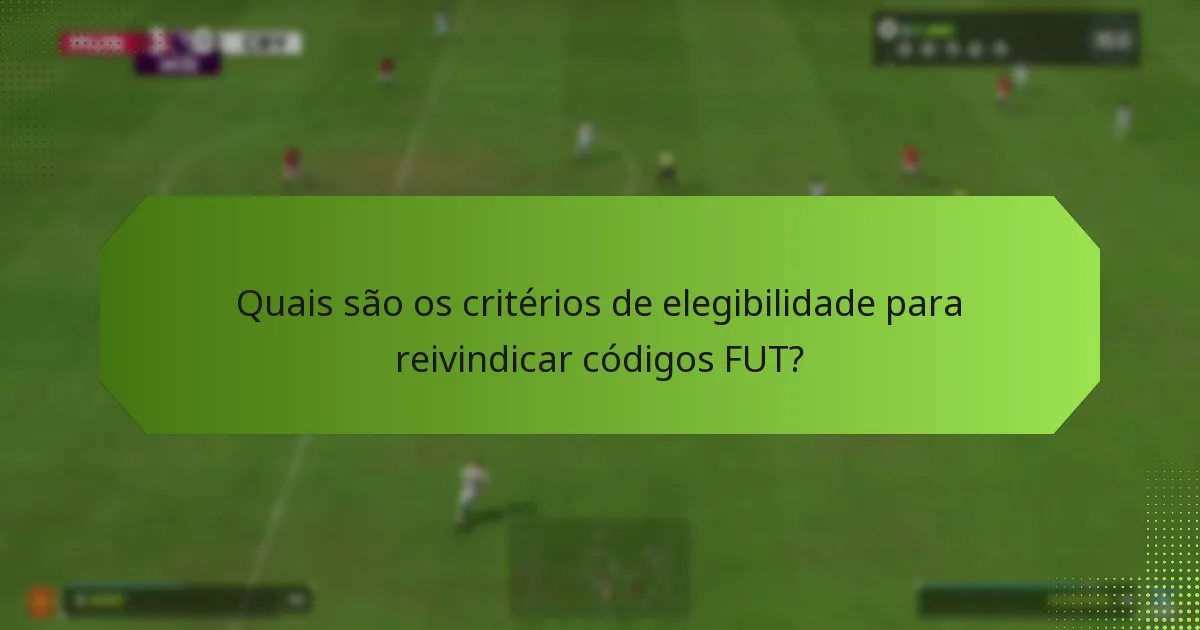 Como resolver problemas com reivindicações de códigos FUT?